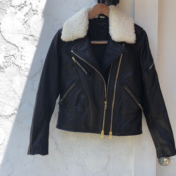 Rag and bone leather jacket - Picture 5 of 5